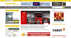 Desktop Screenshot of borrachaatual.com.br